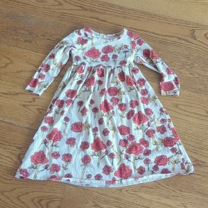 Mini Rodini Midi Rose 🌹 Dress